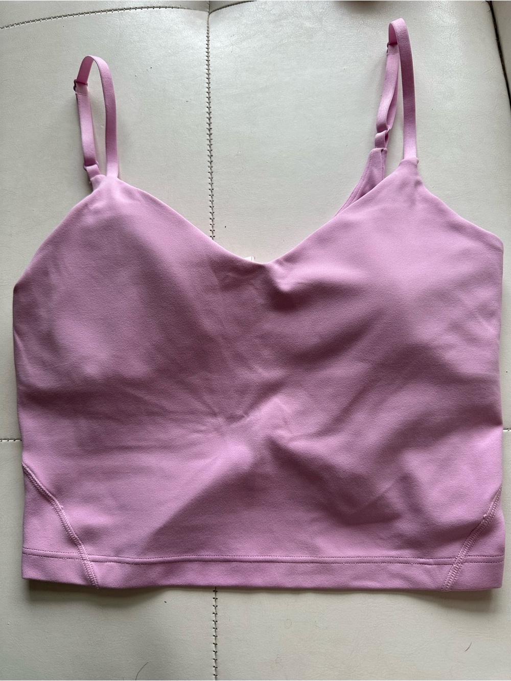 lululemon athletica Light Pink Strappy Sports Bra